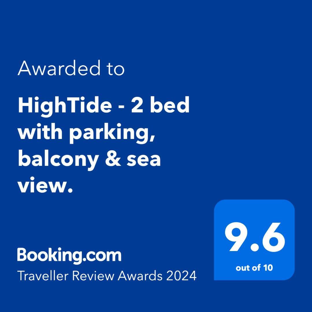 Apartamento Hightide - 2 Bed With Parking, Balcony & Sea View. Swanage Exterior foto
